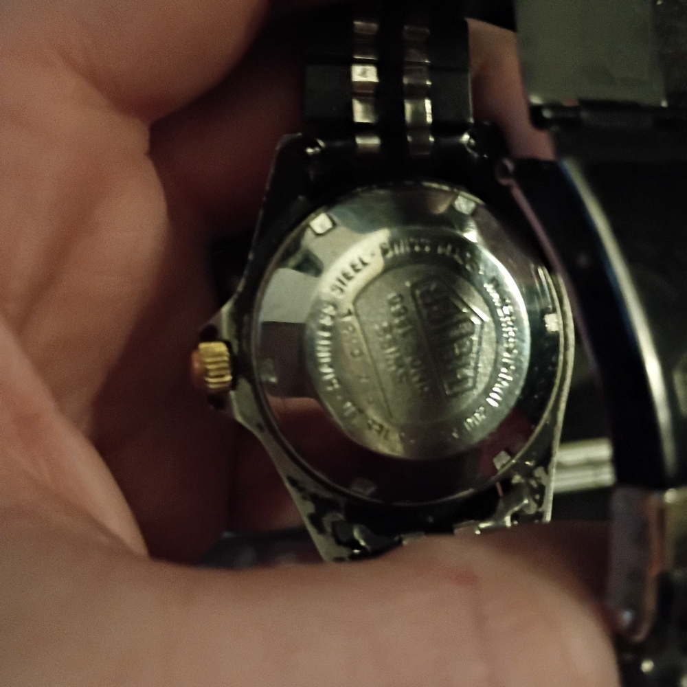Tag Heuer Black and Gold Watch - Picture 7 of 7